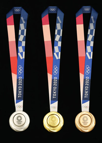 medaglie giochi olimpici green tokyo 2020