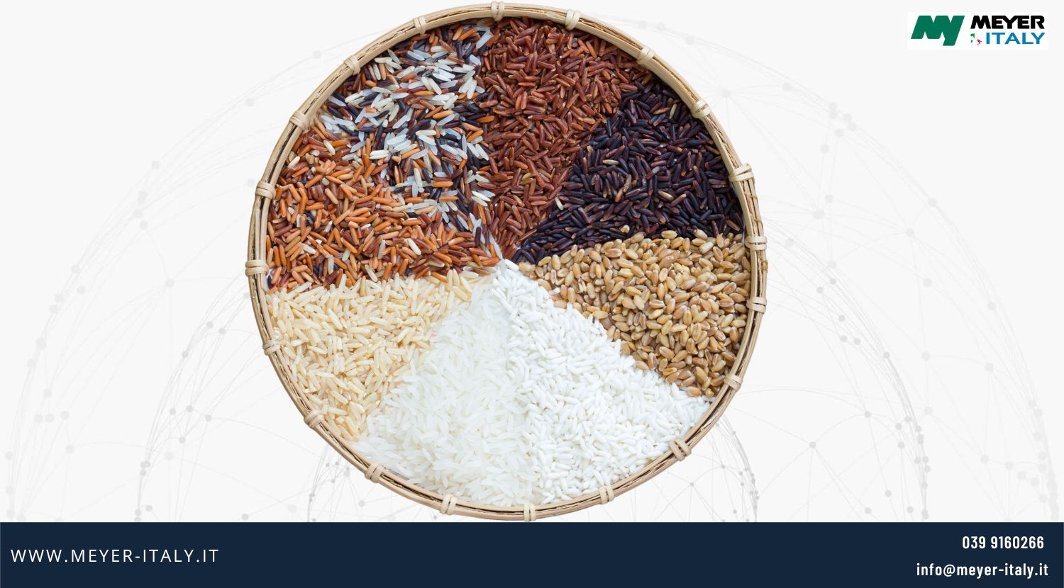selezionatrici per riso selezione del riso